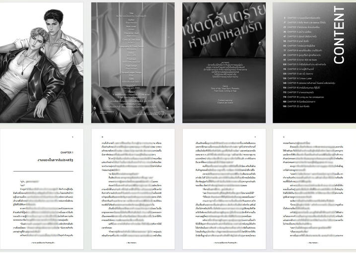 จัดหน้า+อาร์ต หนังสือ เขตต์อันตรายห้าม ตกหลุมรัก